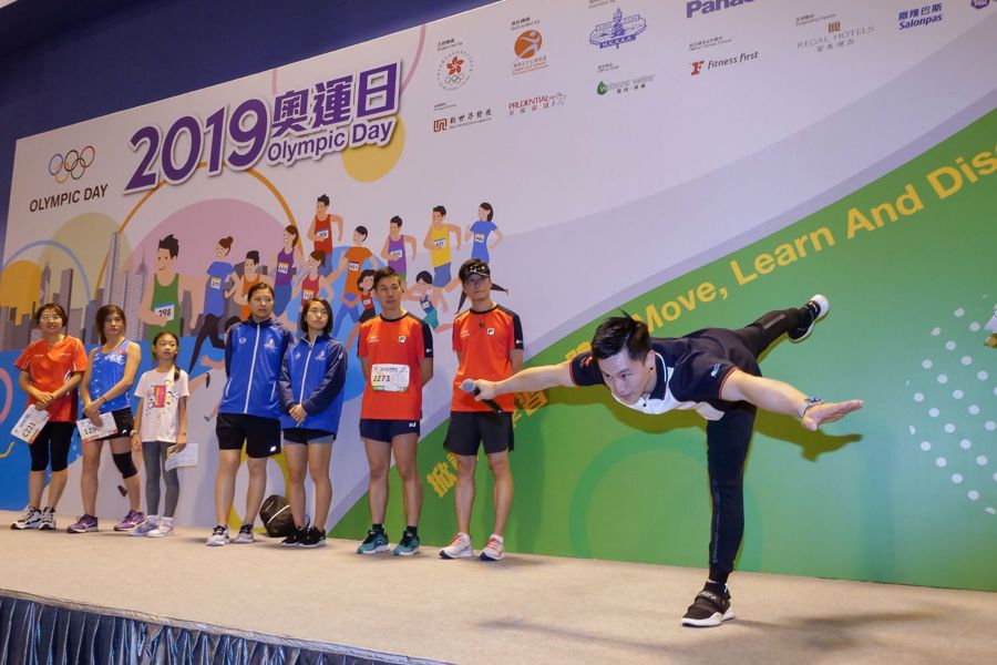 大會安排了Panasonic過三關終極挑戰，讓市民嘗試挑戰體操運動員石偉雄的「特別個人紀錄」。